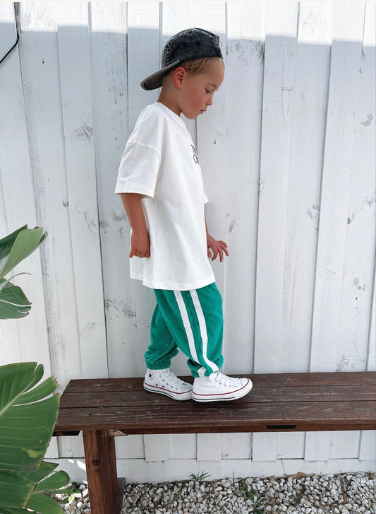 Sea Green Terry Pant